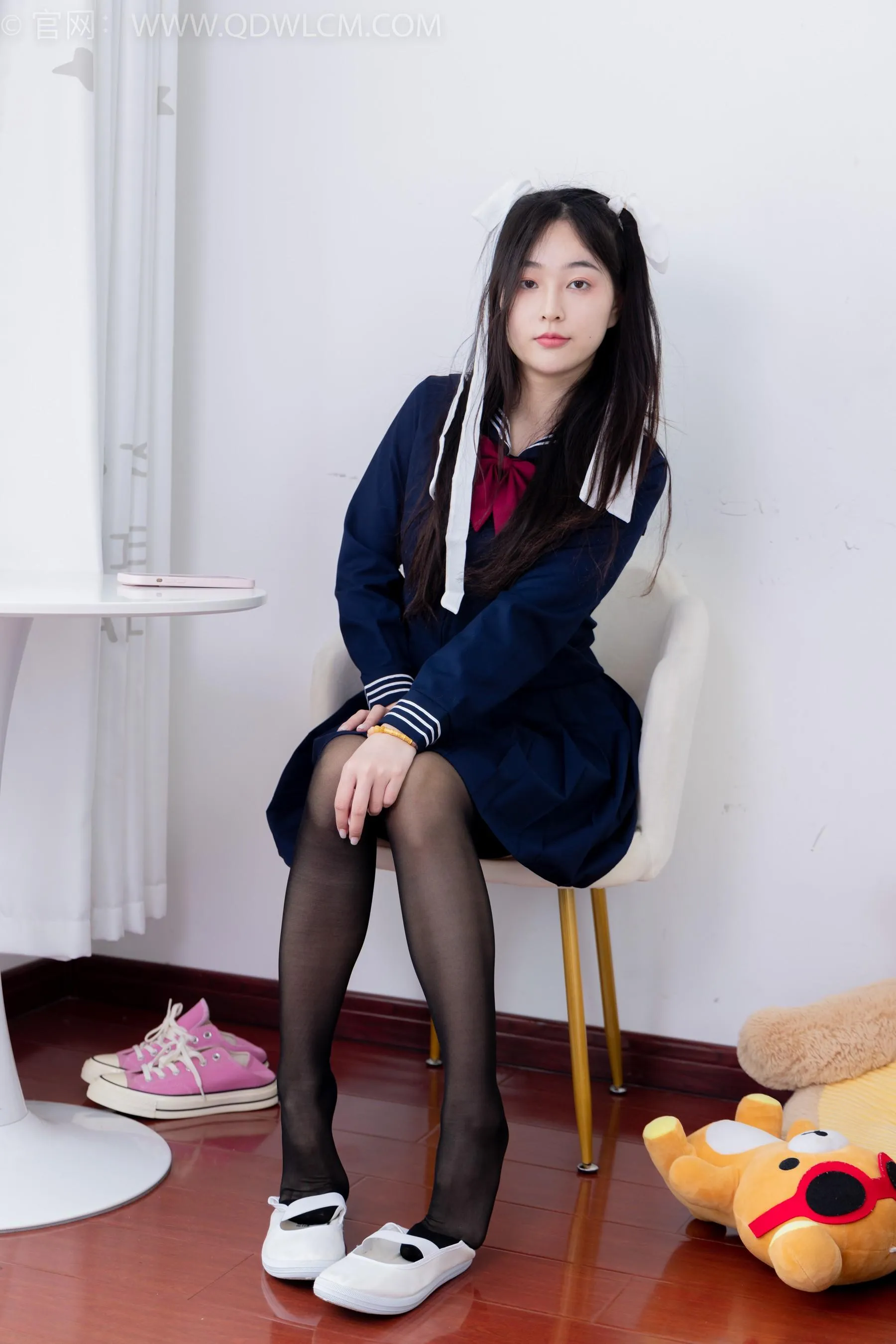 物恋传媒 NO.1544 美兔-学院少女 [151P]插图5